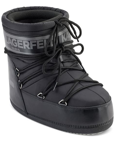karl lagerfeld snow boots